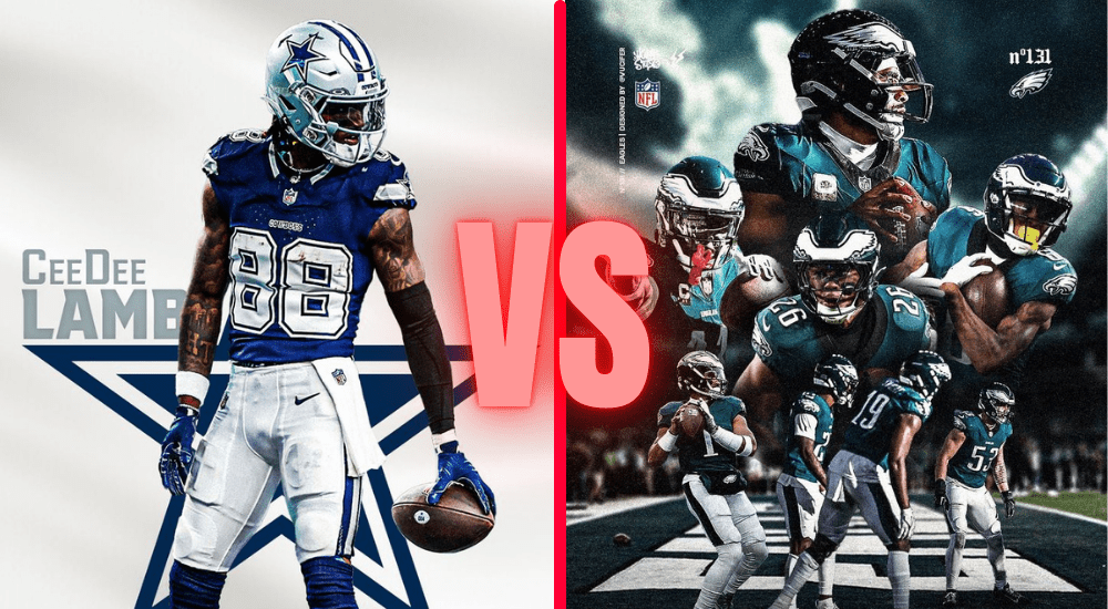 Philadelphia Eagles vs Dallas Cowboys Match Player Stats