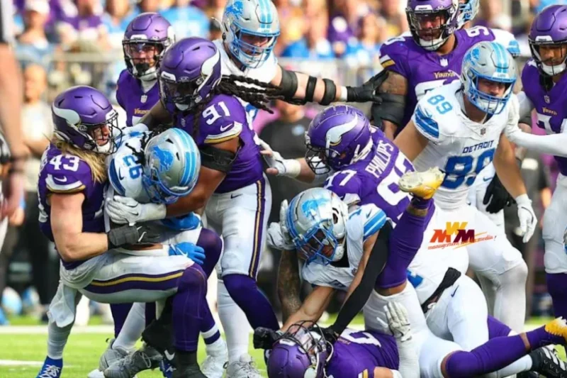 Detroit Lions vs Minnesota Vikings Match Player Stats