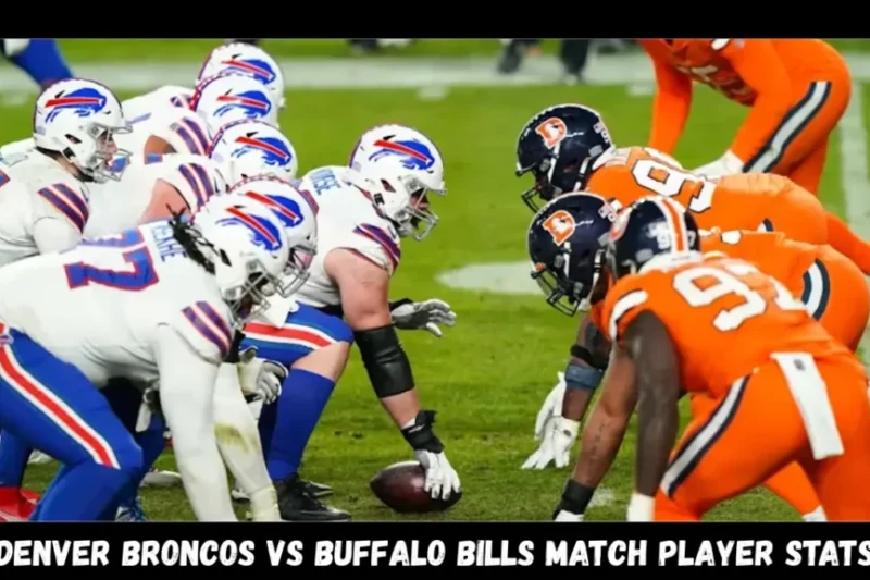Denver Broncos vs Buffalo Bills Match Player Stats